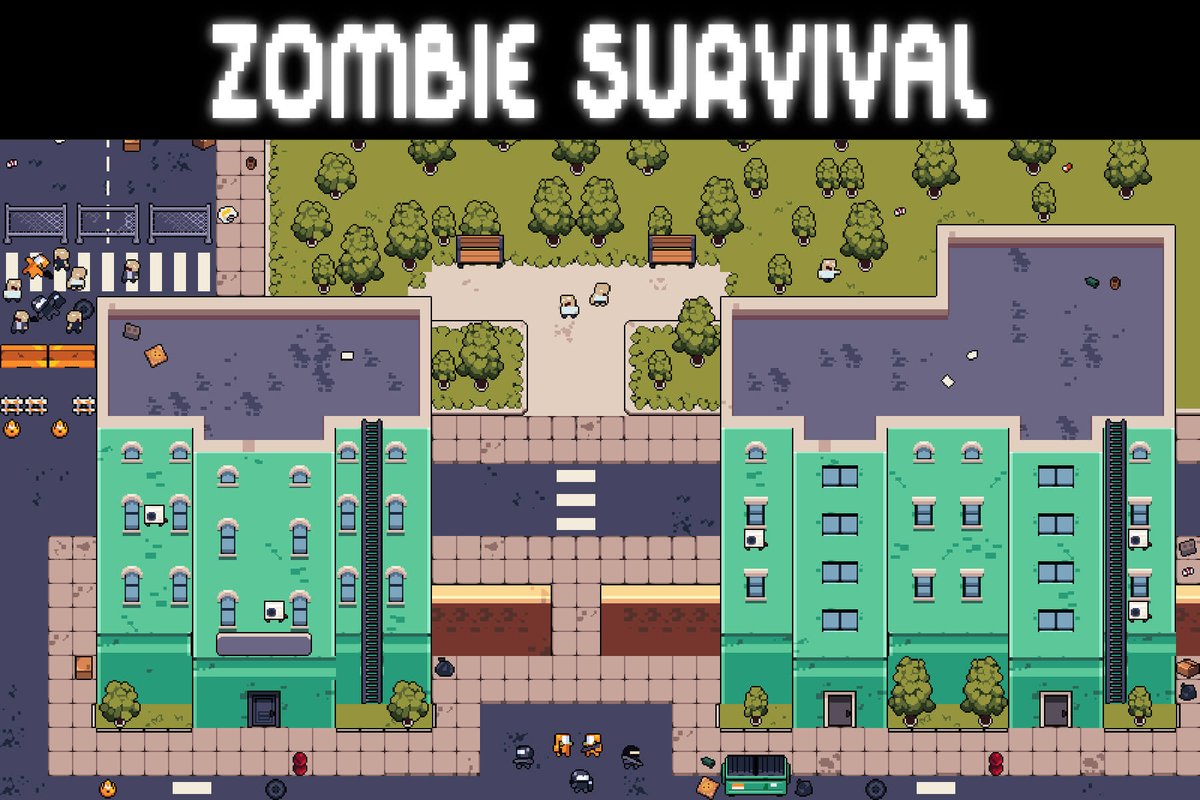 craftpix_net's tweet photo. Free Urban Zombie Survival Pixel Art Minigame Kit. Exclusive asset! #2dgameart #2dgamedev #2dgraphics #gameasset #gameassets #gamedev #pixelart #pixelartassets #pixelasset #pixelassets
⬇️ Free Download : https://t.co/UuPhQ10nRa https://t.co/1LlbCB3DmP