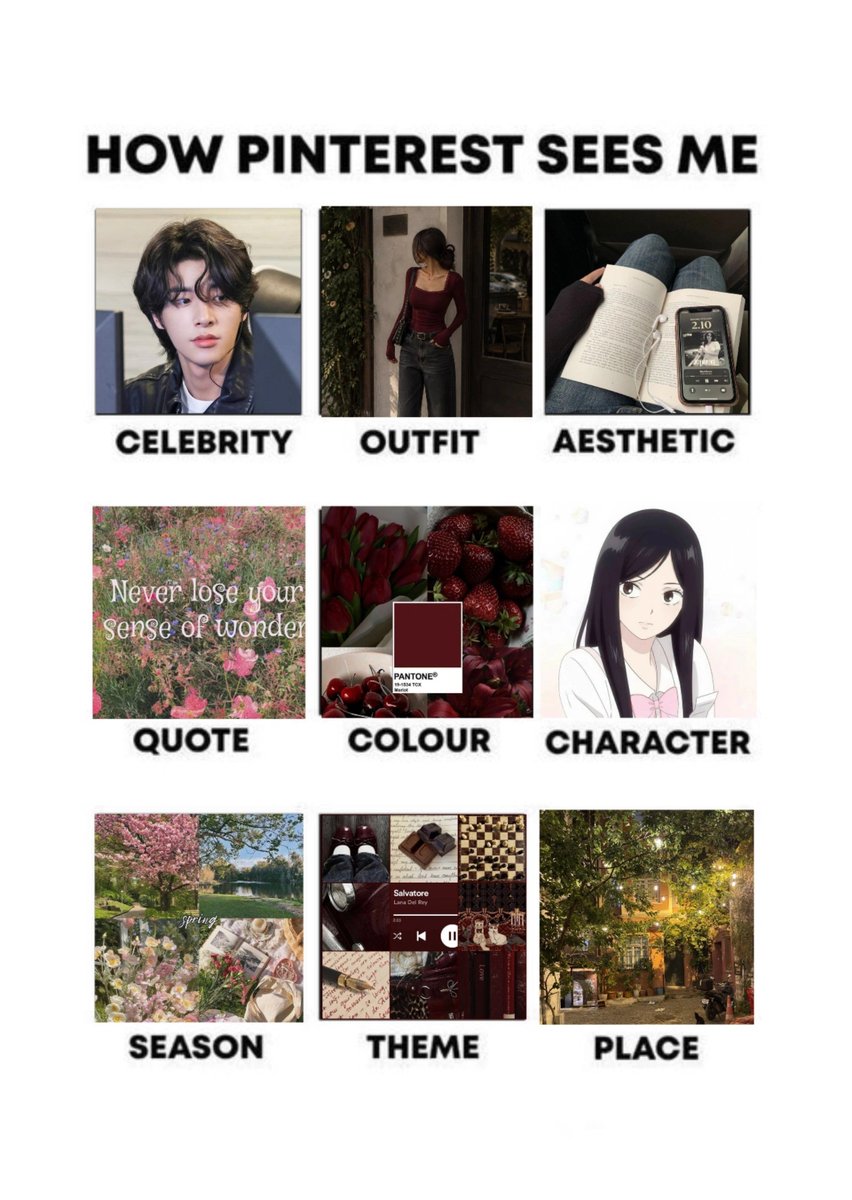 leafclover1009's tweet photo. how Pinterest sees me!✨
(doing this for the 1009th time cause it's fun ~)

passing this to however wanna do this <3 
(wanted to add @ but X decided the it's on a vacation and won't work for now :3 ) https://t.co/YQJKtvBgHV