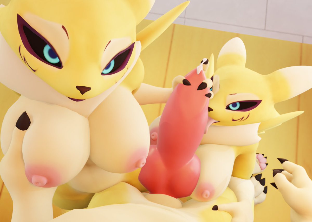 Crescy_Star's tweet photo. Get renamon cloned~ https://t.co/4hfEHauoNX