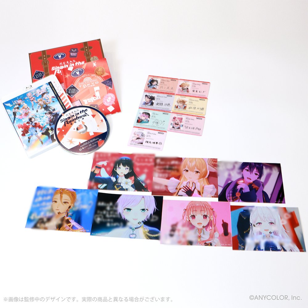 nijisanji_app's tweet photo. ／
にじさんじ WORLD TOUR 2025 Singin’ in the Rainbow！
東京公演 [Blu-ray] 商品写真公開📸✨
＼

Blu-rayはとうとう来週9月30日(水)発売!!
是非お手元にお迎えください🎶

▼#にじストア ご予約はこちら
https://t.co/xxeJXqMw58

#SitR東京
#にじさんじWORLDTOUR2025BD https://t.co/ZCi8qDCuJI