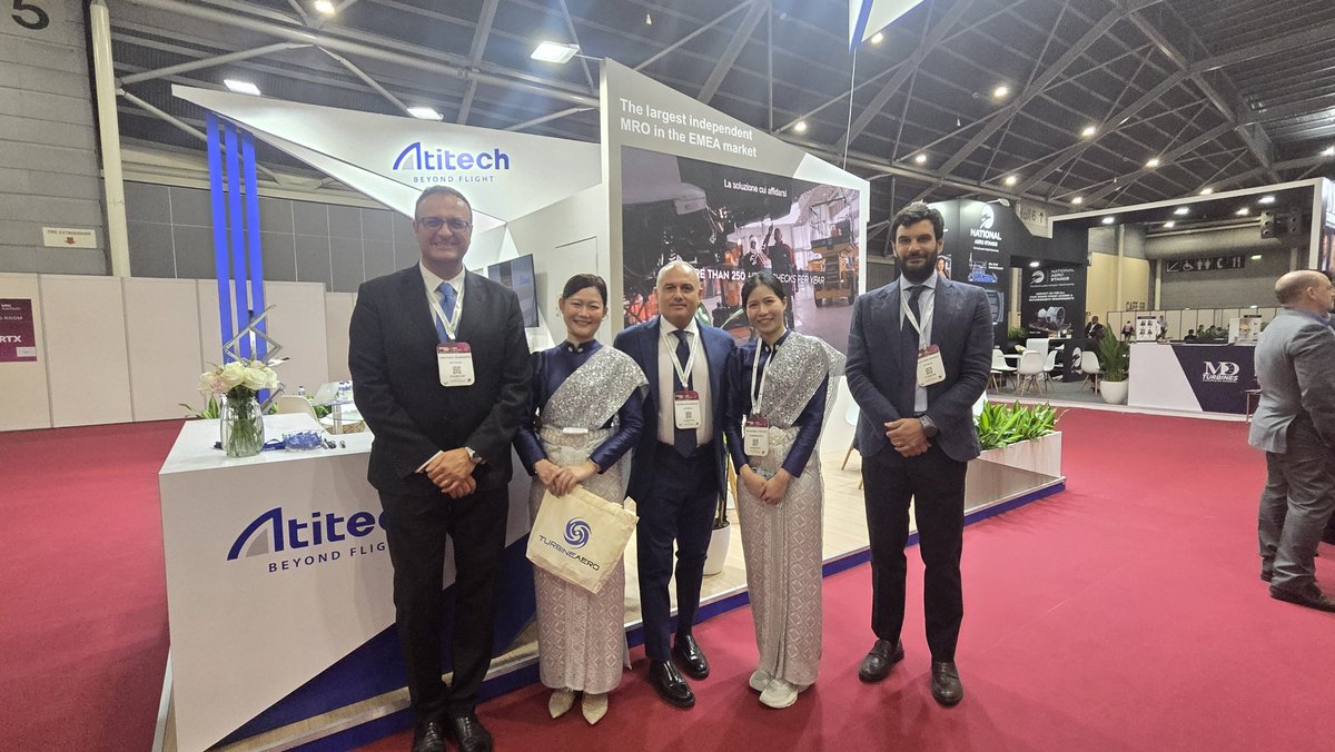AtitechOfficial's tweet photo. Day 1 at #MROAPAC2026, #Singapore
We will be more than glad to welcome you at our booth #108.
#Atitech #MRO #ITALY #AVIATION https://t.co/0qHh2NIkxm