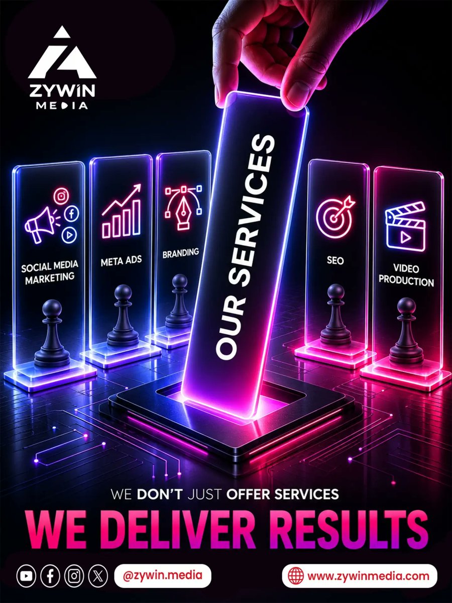 JosephineRok3's tweet photo. We don’t just offer services—we deliver results. At Zywin Media, we drive growth and ROI through Meta Ads, SEO, branding, lead generation, and high-impact video. Turn your digital presence into a growth engine. DM “GROW” for a free strategy session. https://t.co/9wu7EmkoAw