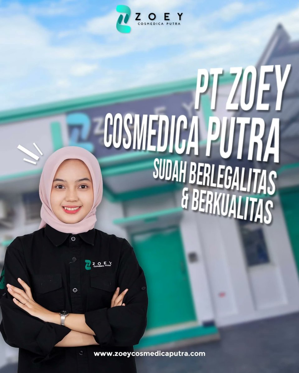 HubertHofmwkm's tweet photo. Before choosing a contract manufacturer, make sure everything is legal and transparent. Strong brands are built on solid foundations, not just attractive packaging. PT Zoey Cosmedica Putra is licensed and certified with HALAL, BPOM, CPKB, and ISO https://t.co/i3YwT1VL6m