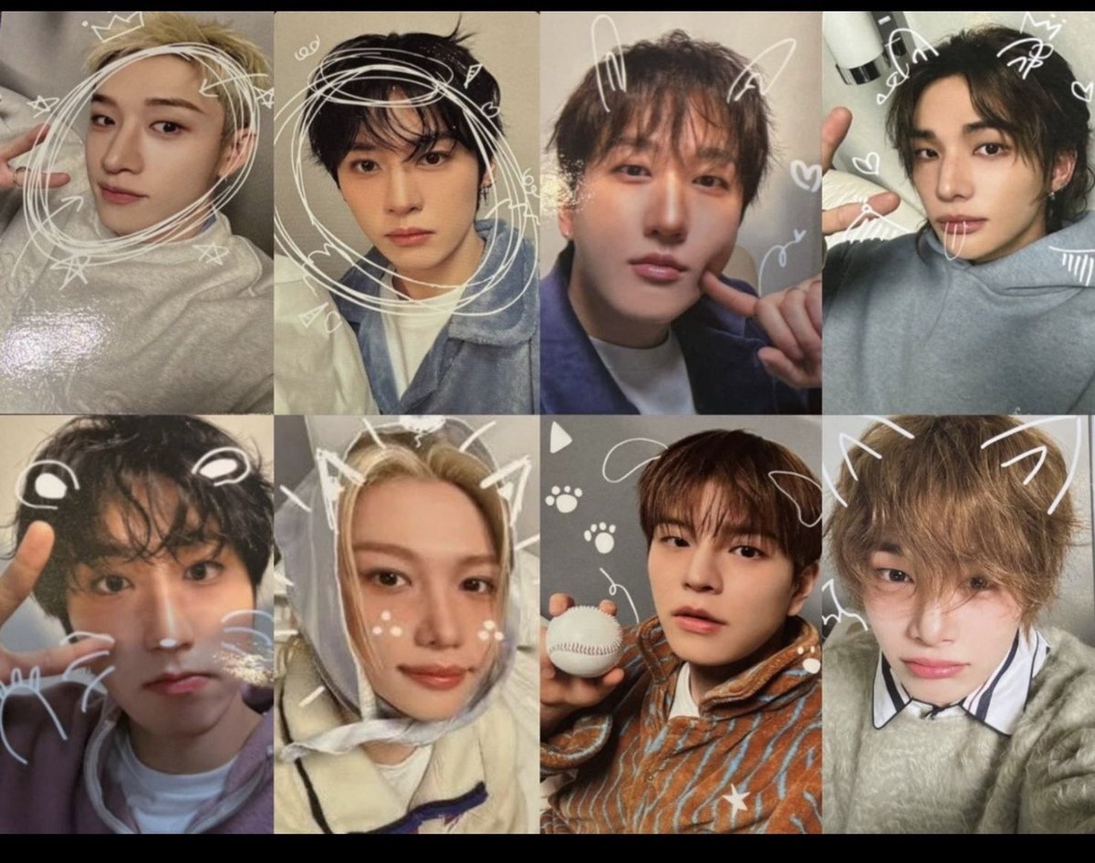 RenoAnd_325's tweet photo. 스키즈 재팬 만엔포카
찬 창빈 현진 있습니다 = 아이엔 구합니다 https://t.co/iOKpfEnhkS