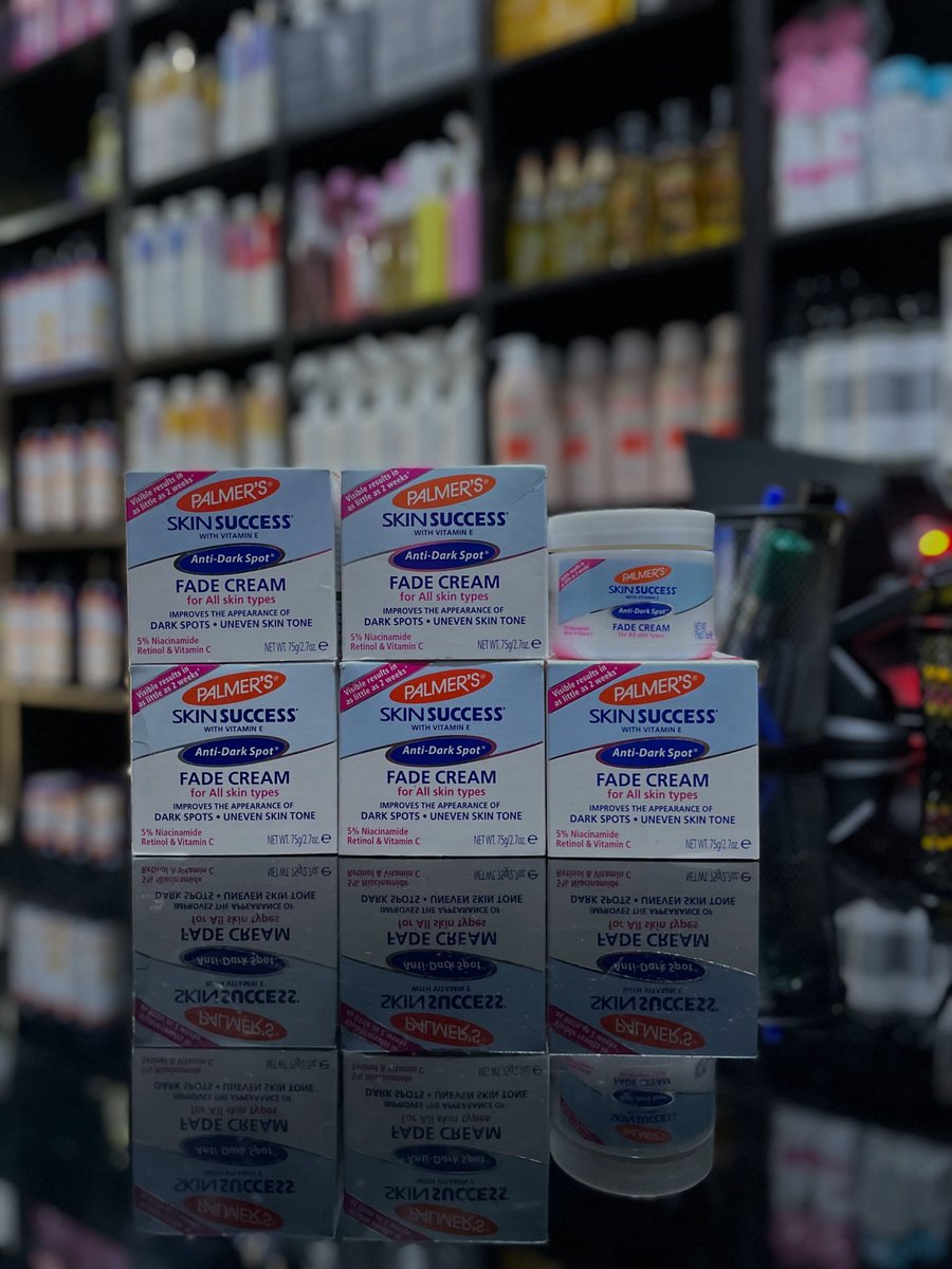 GuyOxendingbck's tweet photo. Restocked! Fade dark spots and promote an even-looking complexion. Palmer’s Fade Cream is back to elevate your skincare routine. DM to order. https://t.co/AFErShoQAO