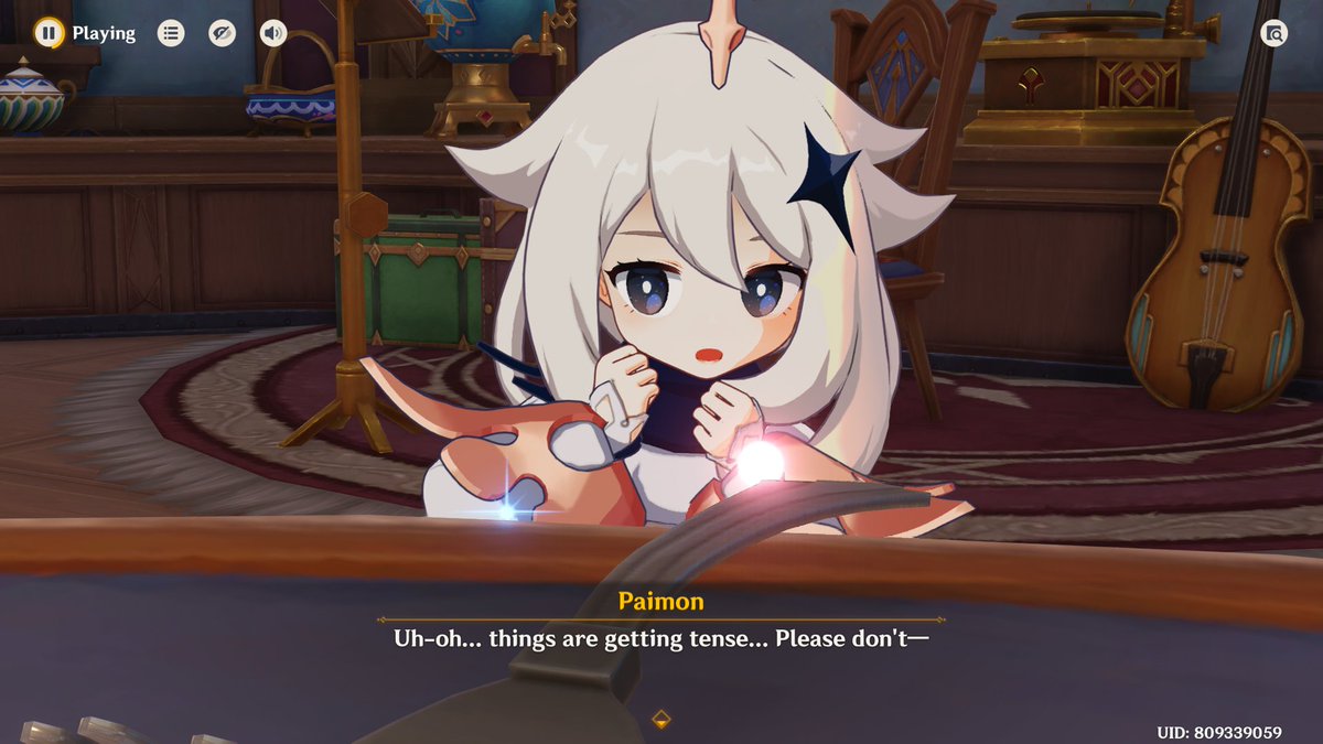dailypaimon's tweet photo. shes so cute im cyring shes hiding under the table 😭 https://t.co/nHBJ5NqJjF