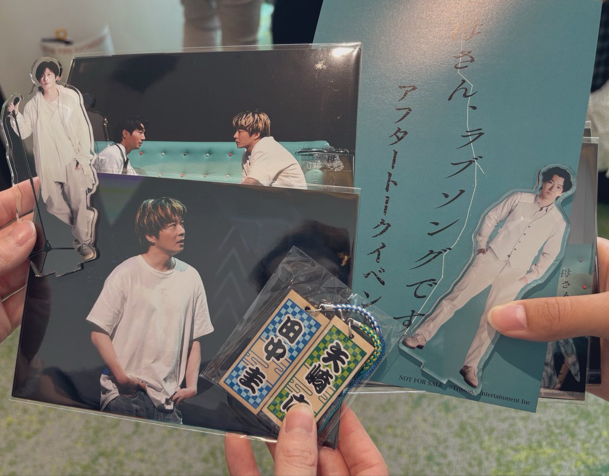 kttosm_7tiger's tweet photo. アフタートーク昼公演終了
矢崎さんの天然？な感じめっちゃ笑った🤣
圭くんは相変わらずかっこいい✨

今日お会いしていただいた皆さんありがとうございました😊
またどこかでお会いできたら嬉しいです！

＃母さんラブソングです
＃田中圭
＃矢崎広 https://t.co/wbusbYry6m