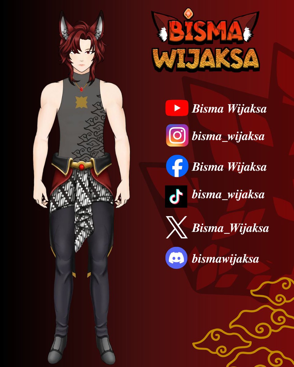 Bisma_Wijaksa's tweet photo. Hallo semuanya.
Aku Bisma wijaksa seorang virtual youtuber baru mohon kerjasamanya.
Kalian bisa dukung aku dengan cara follow /subscribe,
#VTuberID #VTuberIndonesia #BismaWijaksa #NewVTuber https://t.co/WqYns3Ujh5