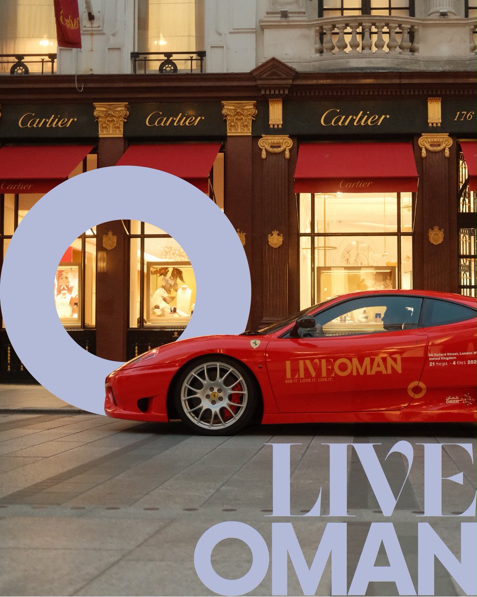 LiveOman_'s tweet photo. Oman, turning heads in London.
LIVE OMAN is on the streets of the city.

📍 Oxford Street
21 Sept – 4 Oct
https://t.co/RRBrcbCaDm https://t.co/OhzE1rdmKS
