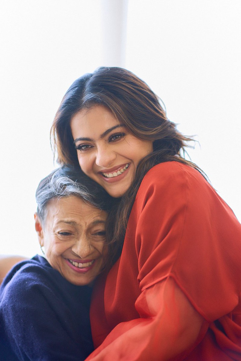 itsKajolD's tweet photo. Happy birthday to the OG :- 
#rulebreaker
#trendsetter
#fashionicon
#redlipsticklady
#motherextraordinaire
#strongestwomaniknow
#bestteacher
#bestsmileintheworld 
Love u always and forever ;) now u can legitimately throw that 83 in my face 🤪 https://t.co/kHNeLePWlY