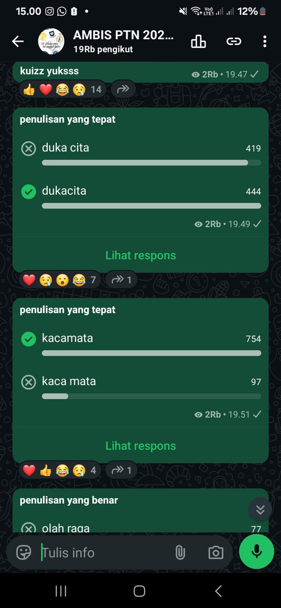 moccaambis's tweet photo. 🚨 AKT 2027 MERAPAT‼️ 

aku punya channel snbt gratis, isinya..
🧠 Kuis harian
📖 Bank soal + materi
📝 Catatan SNBT
🎯 Info tryout &amp; TKA
📌 Update SNBT yang relevan

🔗 JOIN GRATIS DI SINI:
https://t.co/awGzBlcO4u

#snbt #utbk #ptn #kuiz #latihan #soal https://t.co/o9HfoUY1wo
