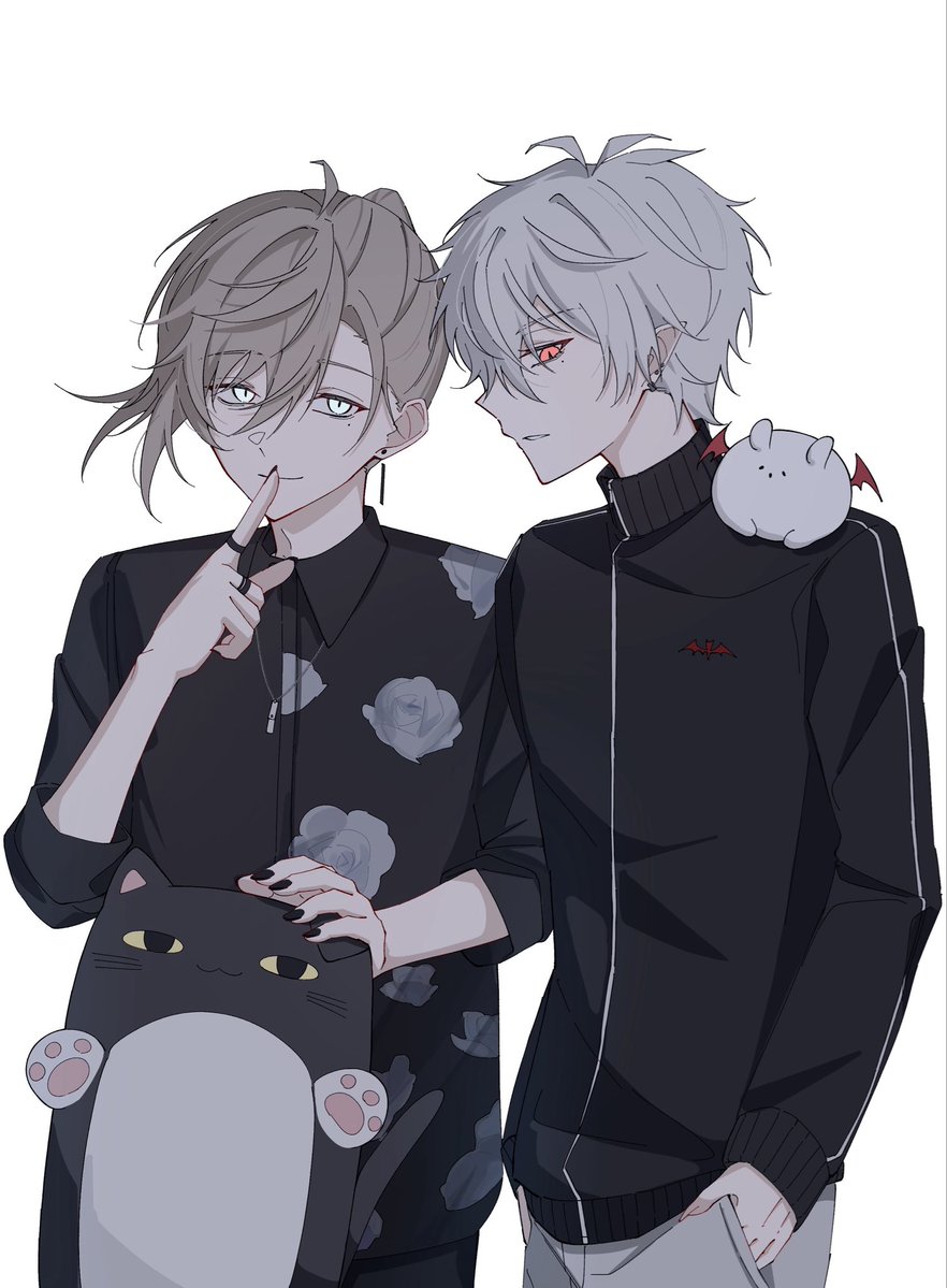 Noir_a_r_t's tweet photo. 「しーっ」 https://t.co/Jm5rWhXuTw