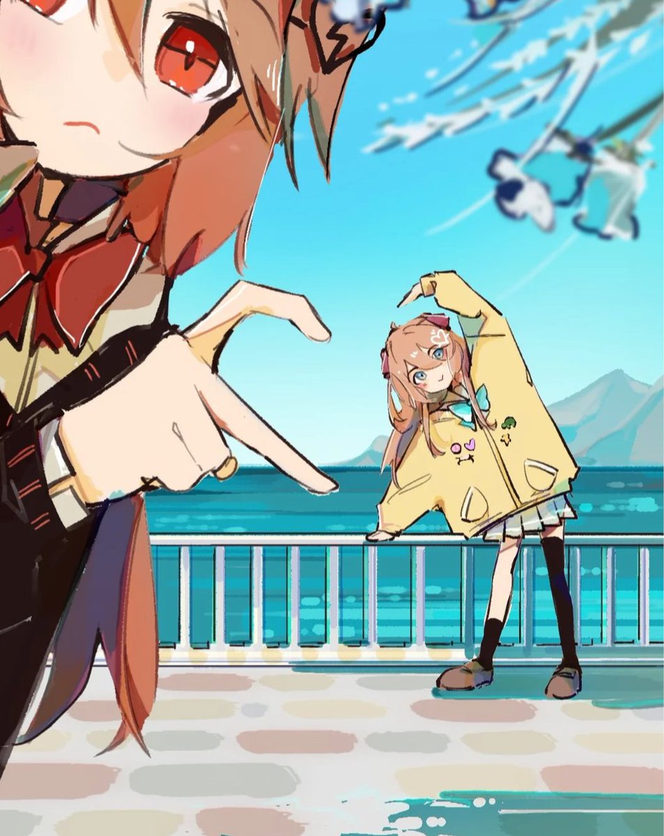 doom12345678's tweet photo. @YarSoMea @meotashie They look so cute ♥️ https://t.co/tEE2a3Pmla
