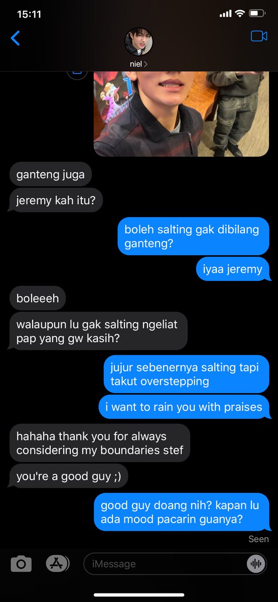 Eomchanted's tweet photo. Danteden jaman pdkt, abis itu chat ditinggal ngilang lagi sama Eden sampe sebulan lebih https://t.co/iRM5WPsepl