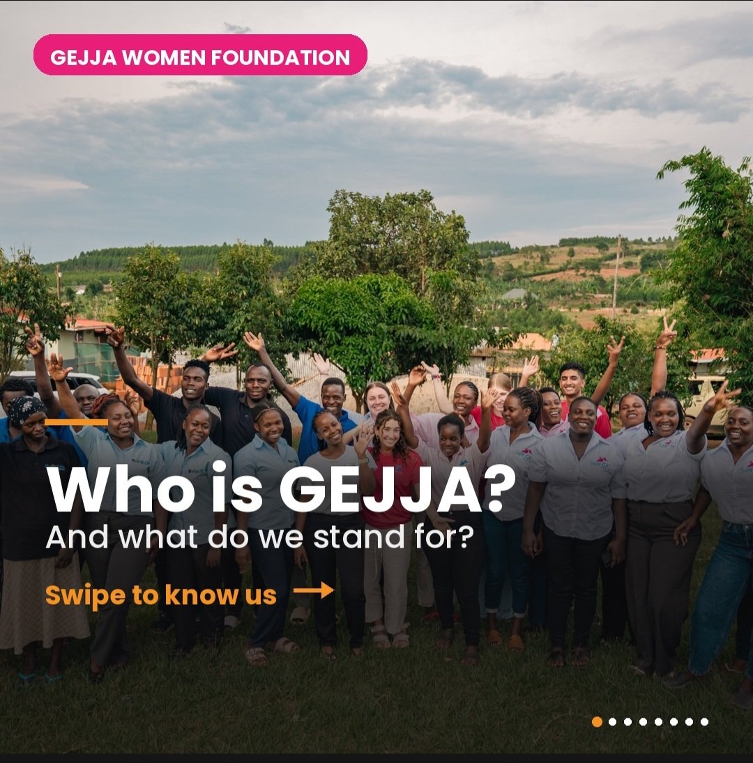 gejjawomen's tweet photo. Who is GEJJA?
A community-focused foundation empowering women to build better futures for themselves, their families, and their communities. Save this to come back to our story.
#gejjawomenfoundation #womenempowerment #ugandaNgo #communitydevelopment #knowyourwhy https://t.co/KKkOi1fBhB