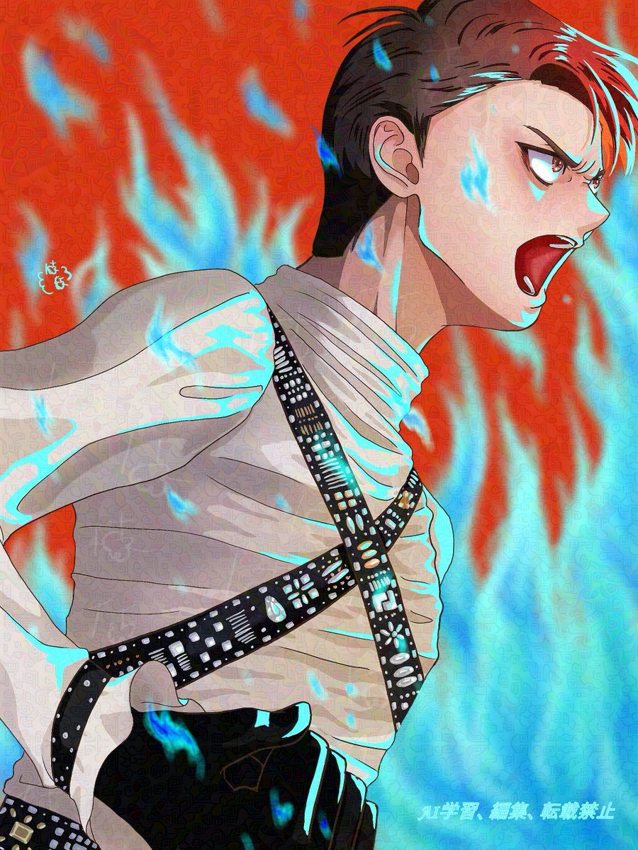mLqOlWcE64fFBSc's tweet photo. 熱く蒼い魂の咆哮
スポ根全開絶対に死なないロミオが好き🔥 https://t.co/RjdiwXjv3E