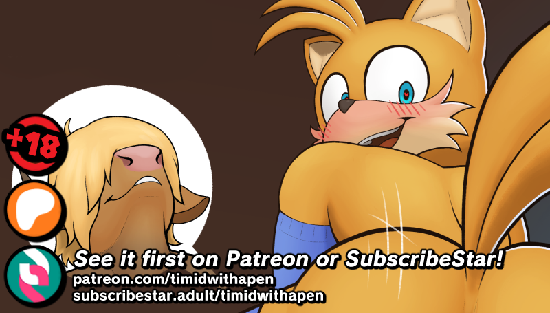 TimidPen's tweet photo. Tails rides Karras - (Teaser) https://t.co/yPegzoT8uj