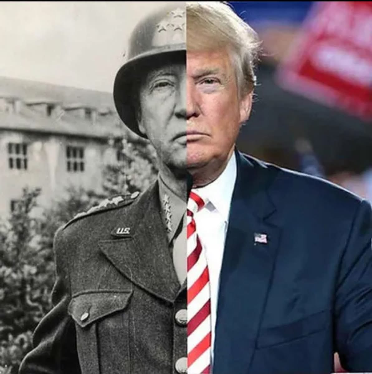 Daniell64334313's tweet photo. If President Trump is George Patton's son, like I believe, this would totally make sense...

George Patton was having an affair with Jean Gordon during World War ll and as a result the that affair she became pregnant and had the child in secret.. 

Let me give you a quick little history lesson on who Jean Gordon was and what supposedly happened between Patton's assassination and Jean's apparent suicide..

Jean Gordon (February 4, 1915 – January 8, 1946) was an American socialite and a Red Cross worker during World War II. A niece by marriage of General George S. Patton, some writers claim she had a long affair with Patton, allegedly beginning years before the war and continuing behind the front lines of wartime Europe..

According to Carlo D'Este, shortly after Patton's death his wife Beatrice arranged to meet Gordon at a Boston hotel where she furiously confronted her over the supposed affair.

D'Este writes: "Beatrice's jealousy of Jean Gordon was that of an older woman for a young and attractive mistress who has stolen her husband's interest... Jean told a friend that... with the war now over, perhaps Patton's death had been a blessing in disguise.

In the early morning hours of January 8, 1946 — only days after this confrontation with Beatrice and a little more than two weeks after Patton's death — Jean Gordon committed suicide, surrounded by General Patton's pictures..
https://t.co/J6rh5KRxQ6…

So it now all makes sense, since Frederick Trump was George Patton's brother he would be the logical one to be put in charge of the child to protect him after General Patton's assassination in Germany and Jean Gordon's so called suicide two weeks later...
👀 Pics 👇👇