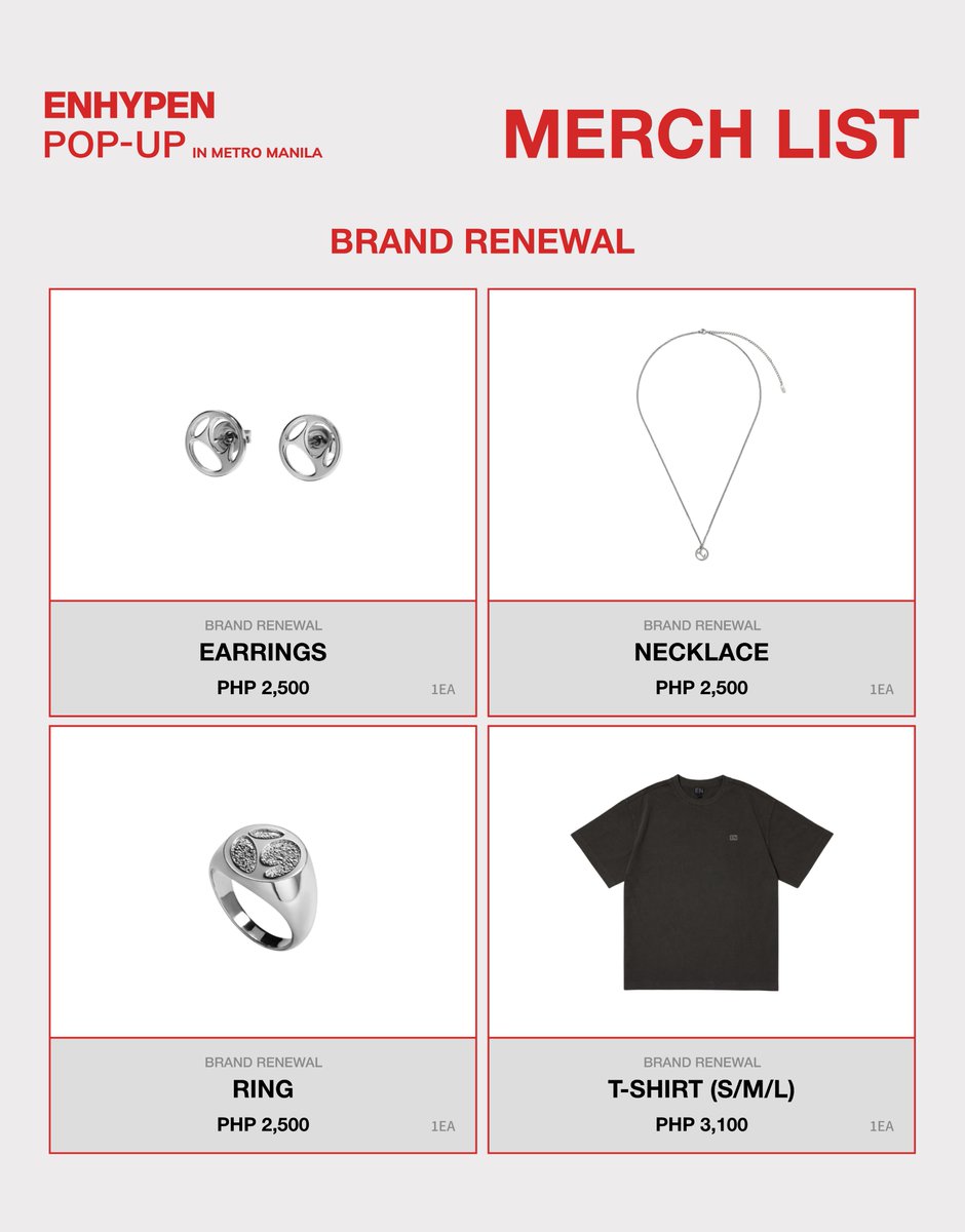 apopcollections's tweet photo. ENHYPEN POP-UP in METRO MANILA

MERCH DROP ON SEP 25

Mark your calendars because these fresh new items will finally be available at the Pop-up!

Grab yours before they’re gone! 👀

🗓 September 18 - October 18, 2026
⏱ 10:00 AM – 10:00 PM
📍Level 1, North Entertainment Mall, SM Mall of Asia

#엔하이픈 #ENHYPEN #ENHYPEN_POPUP