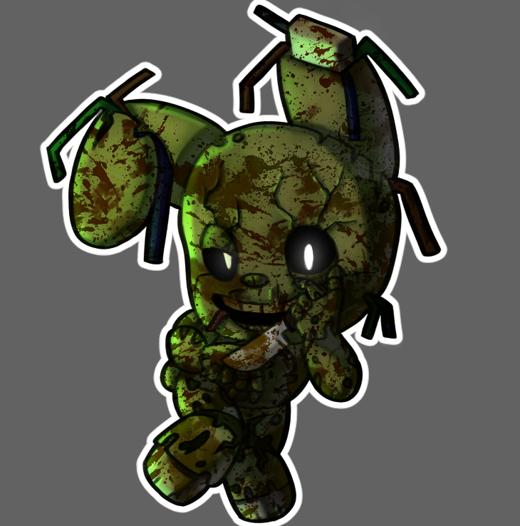 Wrenchiie's tweet photo. ᕱᕱ too much blood?
#fnaf #springtrap #art https://t.co/2SiXeFRtzN