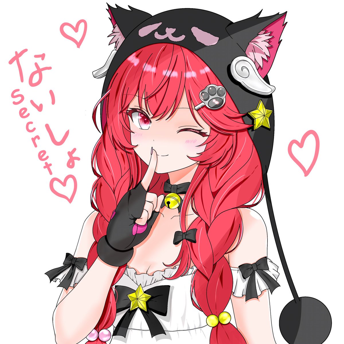 Mordfelt's tweet photo. @neko33noheya22 Nanally is so cute when playful

[EN Translations]
Good Morning Cheep🐤✨
I drew Nanally from NTE✨

「Secret♡」 https://t.co/iIzcIrBgtz