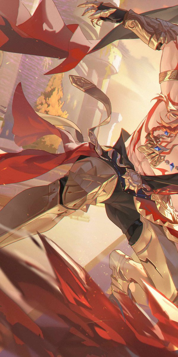 Liberoartstudio's tweet photo. Just fight to your heart's content! 🦁
#Mydei #HonkaiStarRail https://t.co/maYfYoA7CI