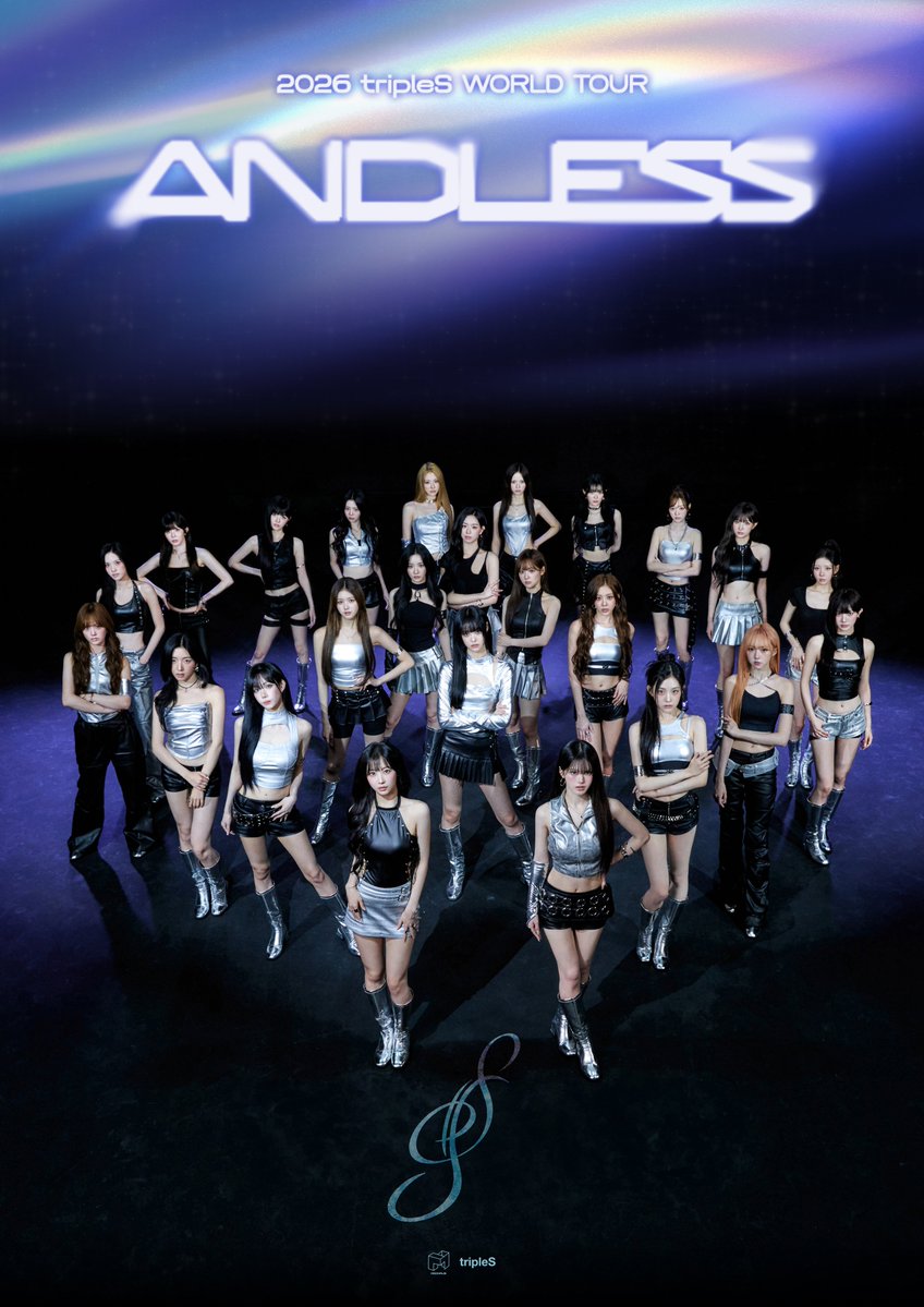 triplescosmos's tweet photo. 2026 tripleS World Tour <ANDLESS>

The First World Tour with All 24 Members

#tripleS #트리플에스
#ANDLESS https://t.co/dkqkr531rL