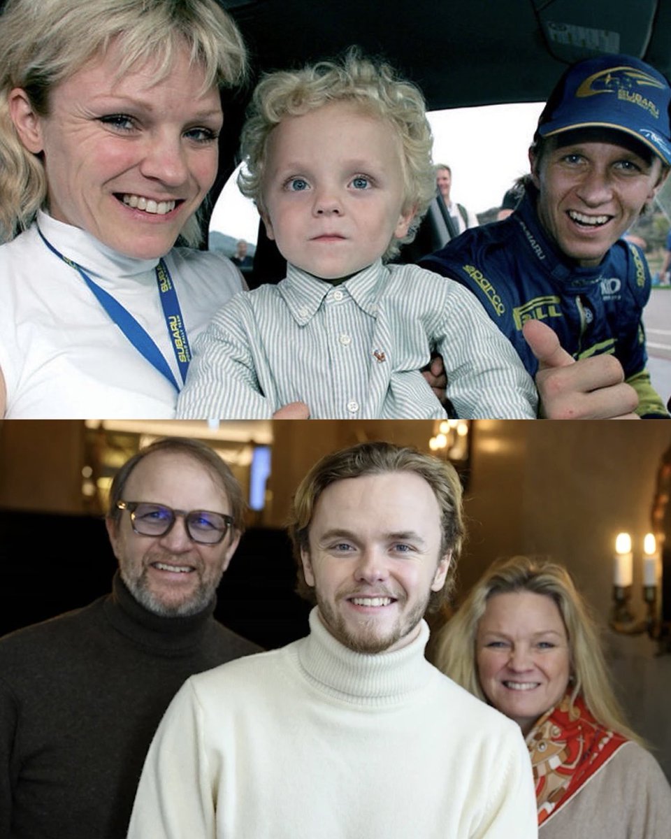 Petter_Solberg's tweet photo. Happy birthday to our favourite son! 🥳 Looking back at these photos it’s hard to believe you’re now 25 - from sitting on my lap pretending to drive, to WRC2 Champion, 3x WRC winner and in the Championship hunt in your first full season… 🤯

Mum and I are so proud of not just what you’ve achieved, but the person you are - generous, determined and loyal ❤️ we wish you a fantastic day and year full of love and happiness!