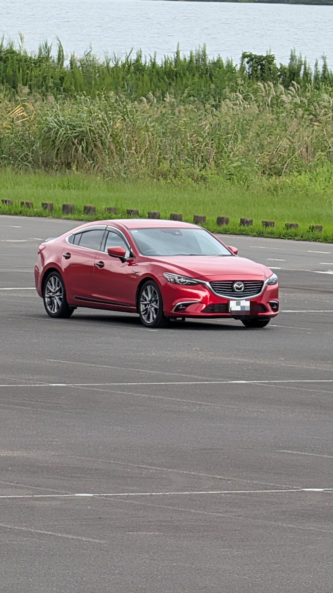 morikawa2040's tweet photo. #MAZDA 
#withmazda
#マツダ車のある風景
#アテンザのある風景
#ソウルレッドプレミアムメタリック
#マツダ
#アテンザ

久しぶりの木曽三川公園 https://t.co/m6cM73MM1M