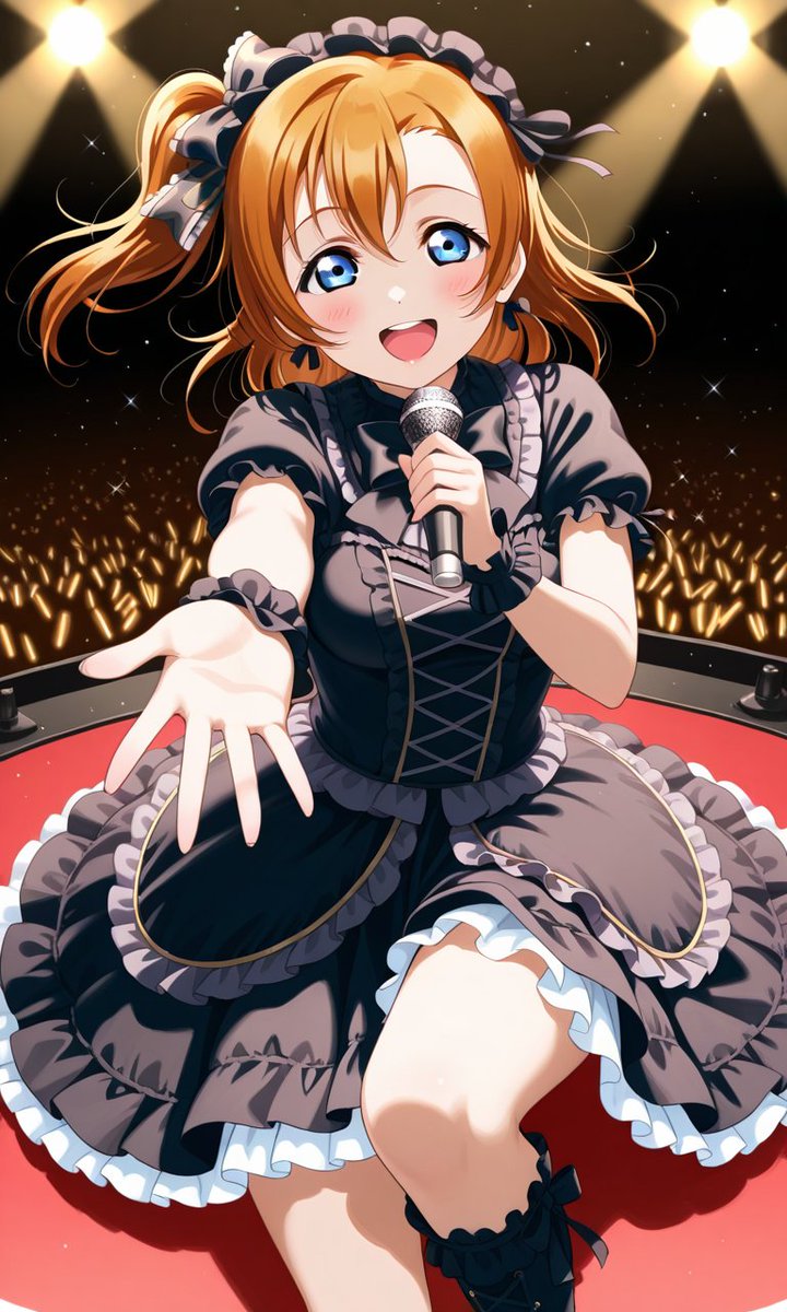 omeag007's tweet photo. #ラブライブ
#高坂穂乃果
#PixAI
ゴスロリ衣装で歌っている穂乃果ちゃんです♪(≧∇≦)b https://t.co/njp0UjCCUx