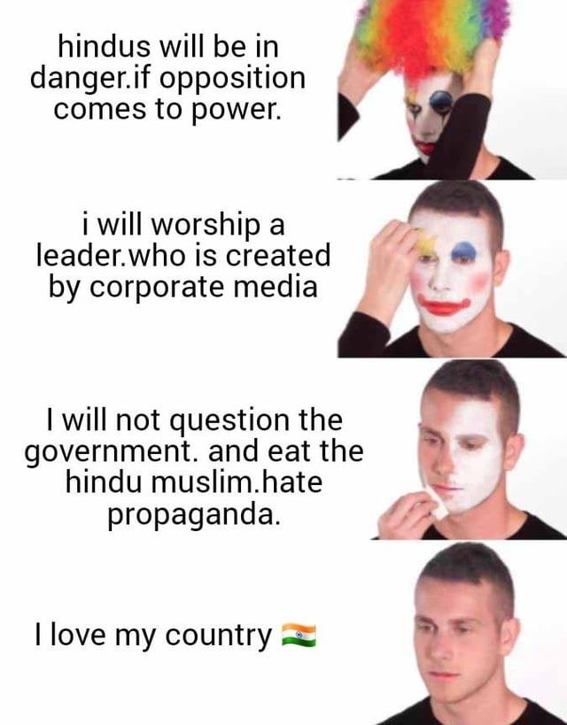 Crazy_Predicts's tweet photo. Evolution of a Modi supporter…! https://t.co/ICg5eRDs6d