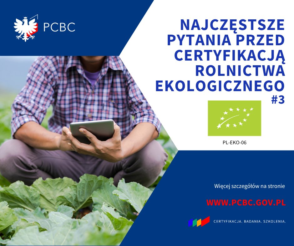 pcbcsa's tweet photo. Najczęstsze pytania o dokumentację weryfikowaną podczas kontroli w gospodarstwie/zakładzie starającym się o certyfikat rolnictwa ekologicznego 📄

Dokumentacja często budzi najwięcej obaw. Tymczasem jej rola jest bardzo praktyczna.

#RolnictwoEkologiczne #Certyfikacja #PCBC https://t.co/Coc7faHiUl