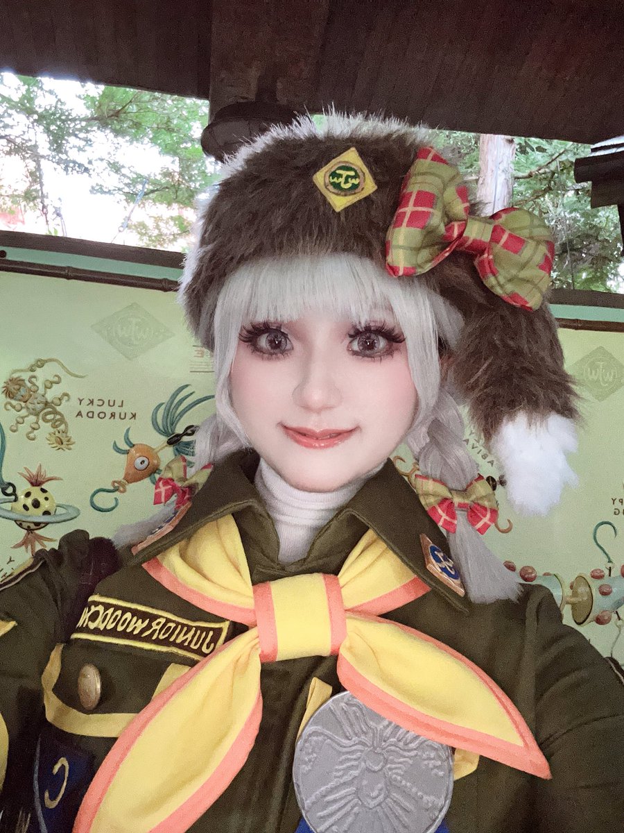 _jyuuun's tweet photo. 2着目着替えました‼️
念願すぎるウッドチャック😭💖グリも行けてデイジーに会えて嬉しい😭‼️
#Dハロ仮装2026 https://t.co/QSszikEJEg