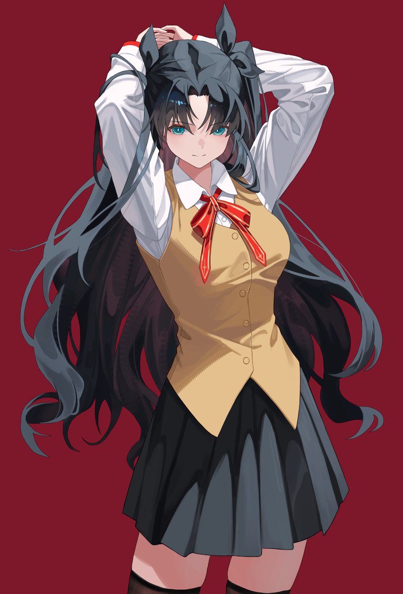fenglansishui's tweet photo. #fate #遠坂凛 https://t.co/MFE46LtDzc