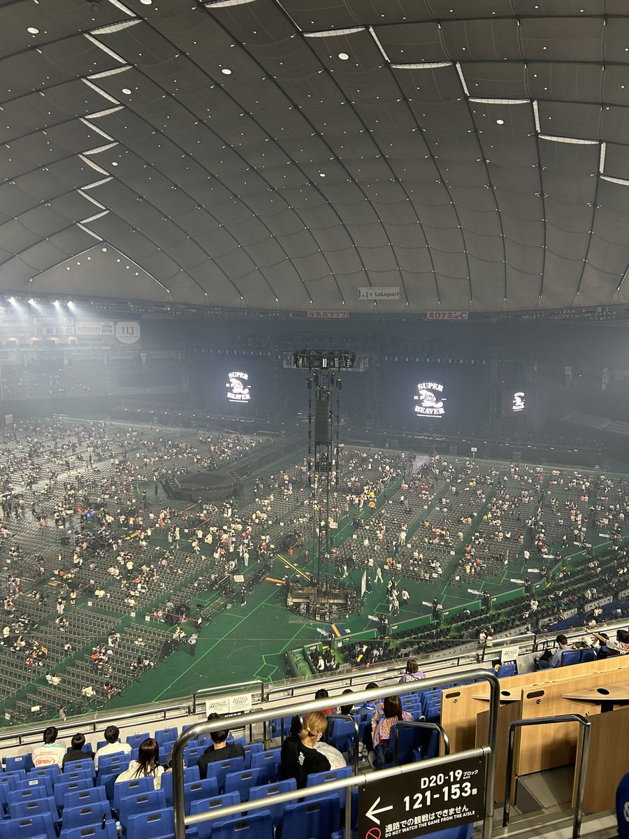 match3_3's tweet photo. ドーム入場！ https://t.co/46Ys1gqq5G