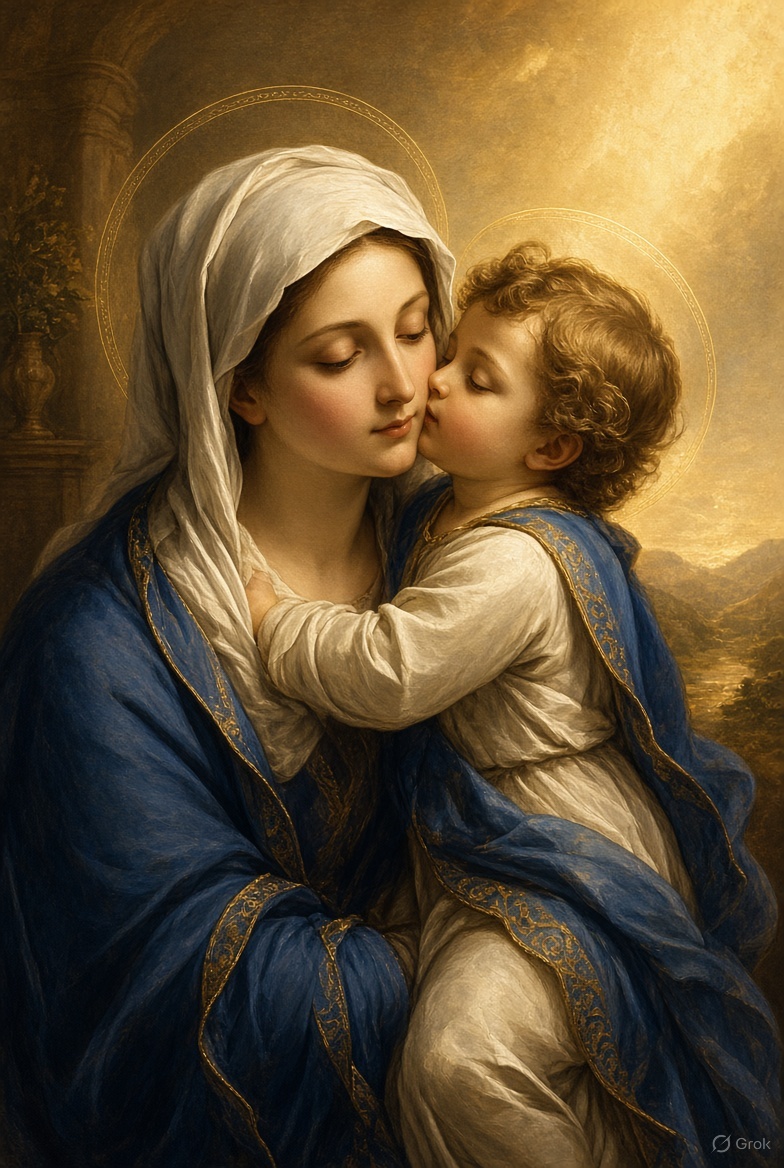 CatholicQuote12's tweet photo. Through Mary we can reach Heaven. She is the Mother given to us at the Cross, and she never fails to lead her children to her Son. When we place our prayers in her hands, she purifies them and presents them to Jesus with a mother’s love. Her Fiat opened the way for the Savior to enter the world, and her intercession still opens the way for us to enter eternal life. Those who stay close to Mary find that the path to Heaven becomes clearer, safer, and filled with grace.