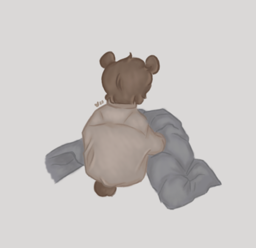 beombellyy's tweet photo. asked my friends whether I should turn beomgyu into sleepy bear or sleepy puppy and everyone voted bear  #txtfanart #BEOMGYU #beomgyufanart #TOMORROW_X_TOGETHER https://t.co/1oZCMDuLHV