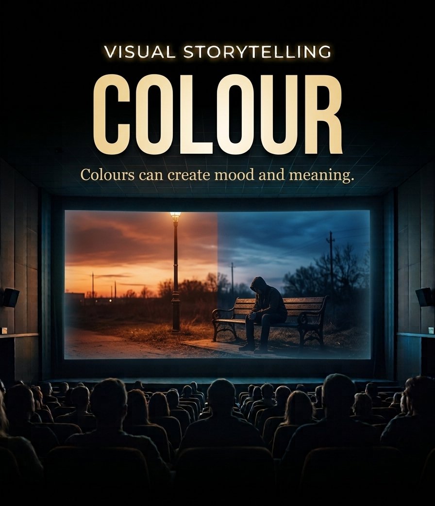 Avpictureprod's tweet photo. A film doesn’t always need dialogue to tell us what a character feels.

Framing, light, colour, and movement can reveal relationships, create tension, establish mood, and guide the audience through a story—often without a single word.

#VisualStorytelling #FilmLanguage #Cinema https://t.co/HP1EFJWCKw