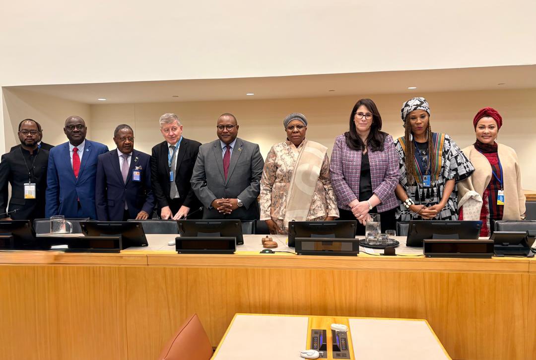DrDorisAnite's tweet photo. I was honored to represent H.E. President Bola Ahmed Tinubu (@officialABAT) at the #UNGA81 high-level engagement on implementing the Pact for the Future in Africa.
Co-hosted alongside @_AfricanUnion, @ECA_OFFICIAL, @UN, @Presidence_SN, @HHichilema, and @PresidencyAMV:

 Beyond Commitments: Translating diplomatic promises into measurable economic outcomes.

 People-Centered Growth: Deepening regional partnerships to match Africa's potential with tangible opportunity.

 Action-Oriented Delivery: Moving from continental ambition to immediate, lasting implementation.

#PactForTheFuture #Nigeria #Africa #SustainableDevelopment #MultilateralCooperation #EconomicDevelopment #RenewedHope