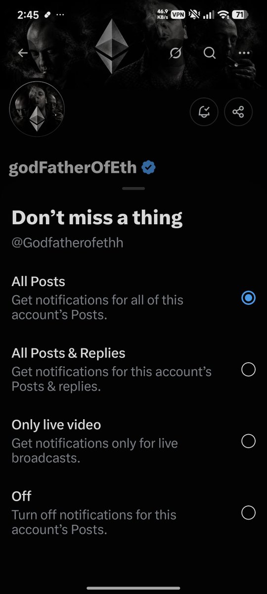 D4vidtoshi's tweet photo. @Godfatherofethh @HACHIKOinu_RBH Good luck to me and thank you for this opportunity!

Following both accounts with notifications on 

@MathewODA https://t.co/ylSOLvBDz4