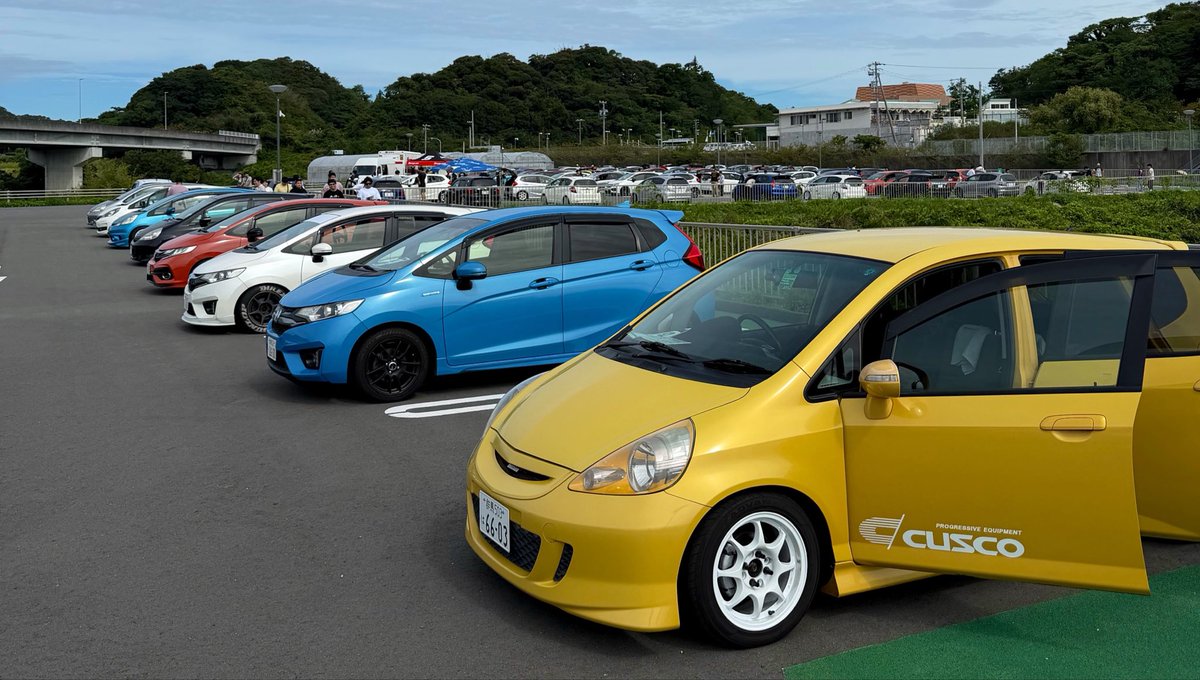 gunma_driver's tweet photo. 無事にフィットミーティングに参加できた！Thanks to my wingman @zzsemba
次のイベントまで楽しみにしている！
#FMP2026
#フィット
#フィット全国オフ
#FIT https://t.co/FPehyxoODZ