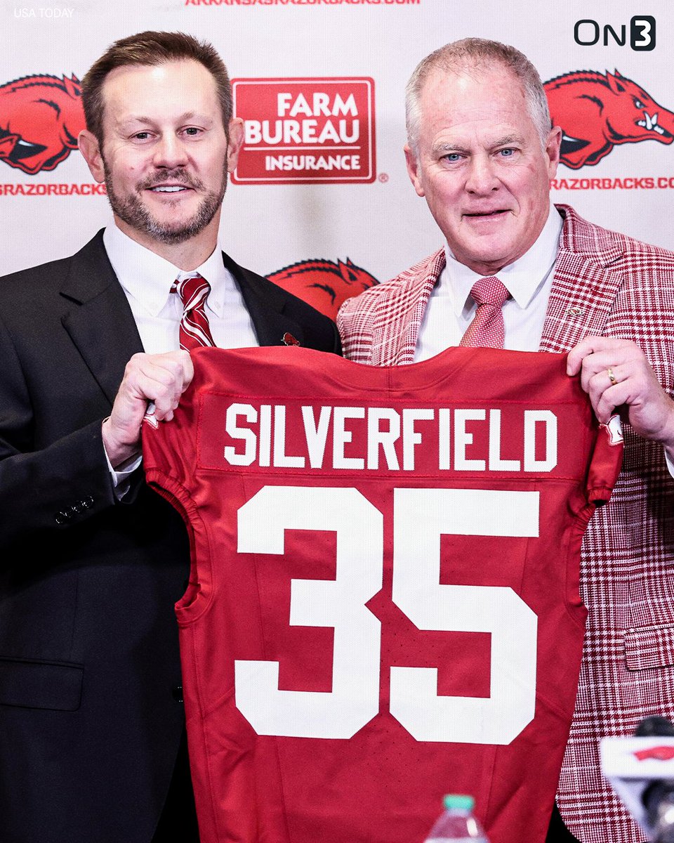 On3's tweet photo. NEW: Arkansas AD Hunter Yurachek tells @Brett_McMurphy the football program isn’t where they want it and he’s "not going to make excuses for that."❌

"Coach Silverfield and I have a plan. We believe in that plan, and we are committed to doing what it takes to build a championship-caliber program at Arkansas."

Story: https://t.co/JY0IOohctm