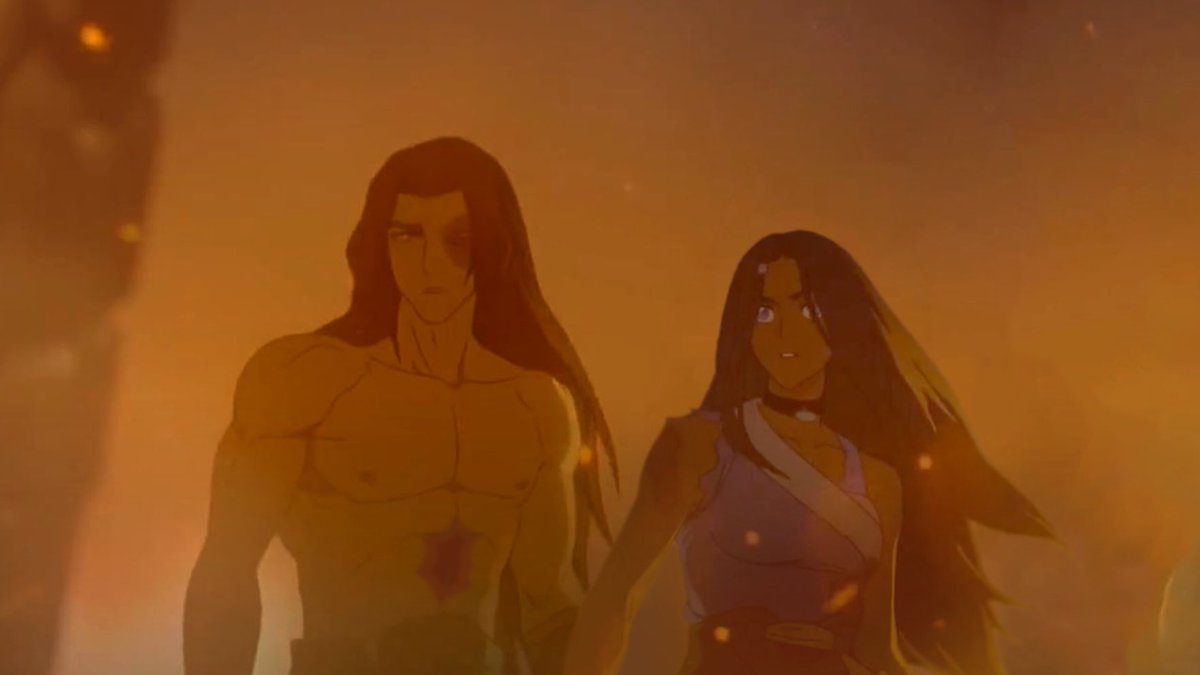 katarasoinlove's tweet photo. i love the hc of zuko and katara sneaking out to play vigilante for the night…….taking off their titles and burdens and responsibilities to run around the streets and help people like they were kids again…….oh my paintedspirit you never die https://t.co/qxek38D5o0