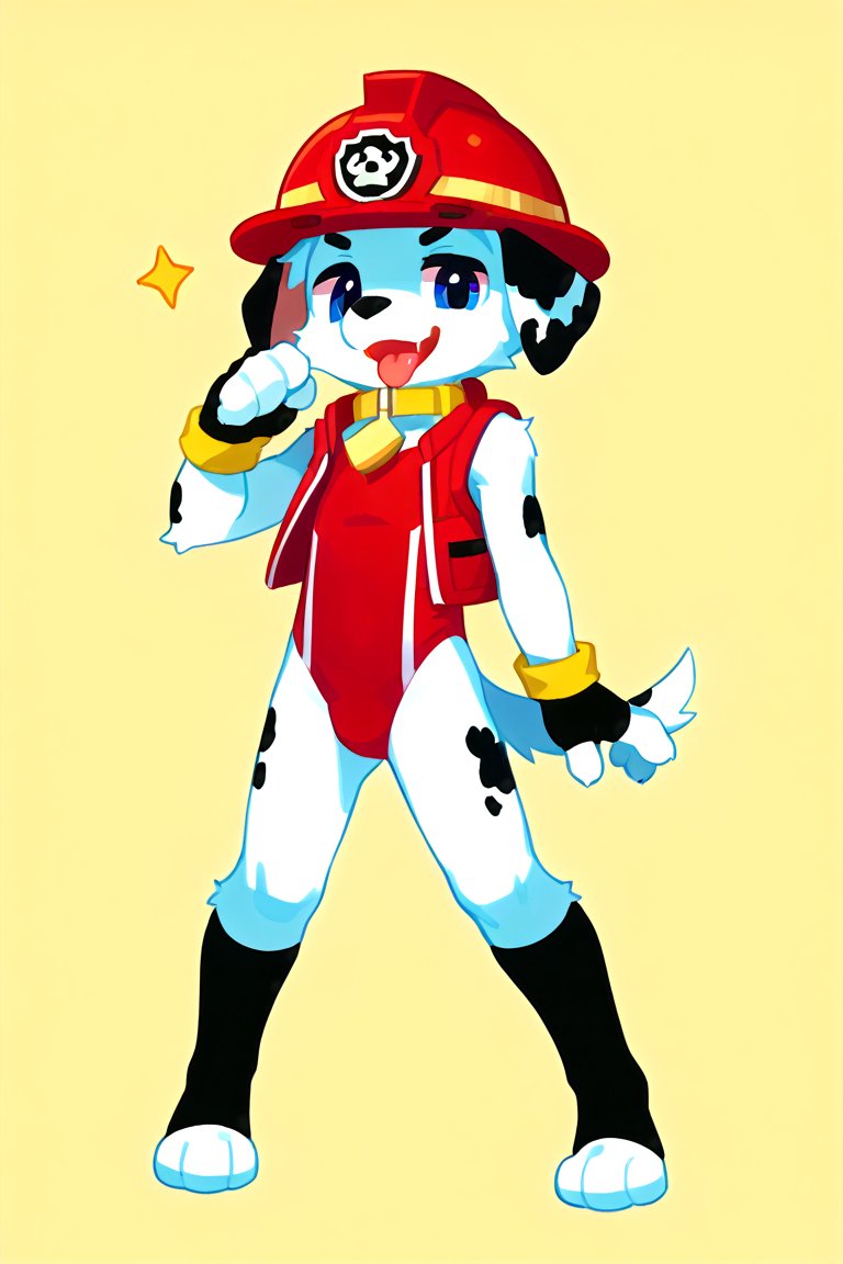 leocat0AI's tweet photo. Marshall is on fire ❤️‍🔥

#PawPatrol  #Marshall https://t.co/wTpKMfLEkJ