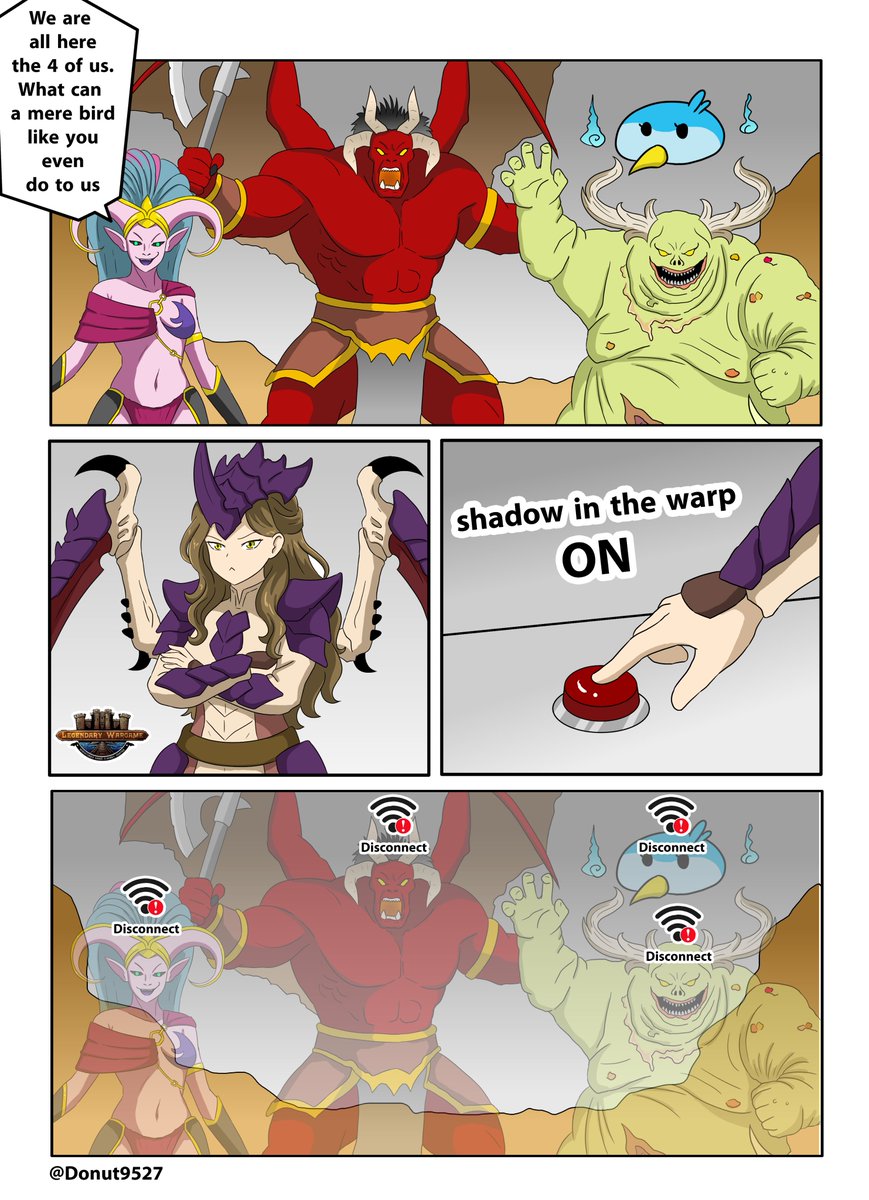 donut9527's tweet photo. wifi disconnecting.
#Warhammer40000 
#WarhammerCommunity https://t.co/Ubzg22lb8B