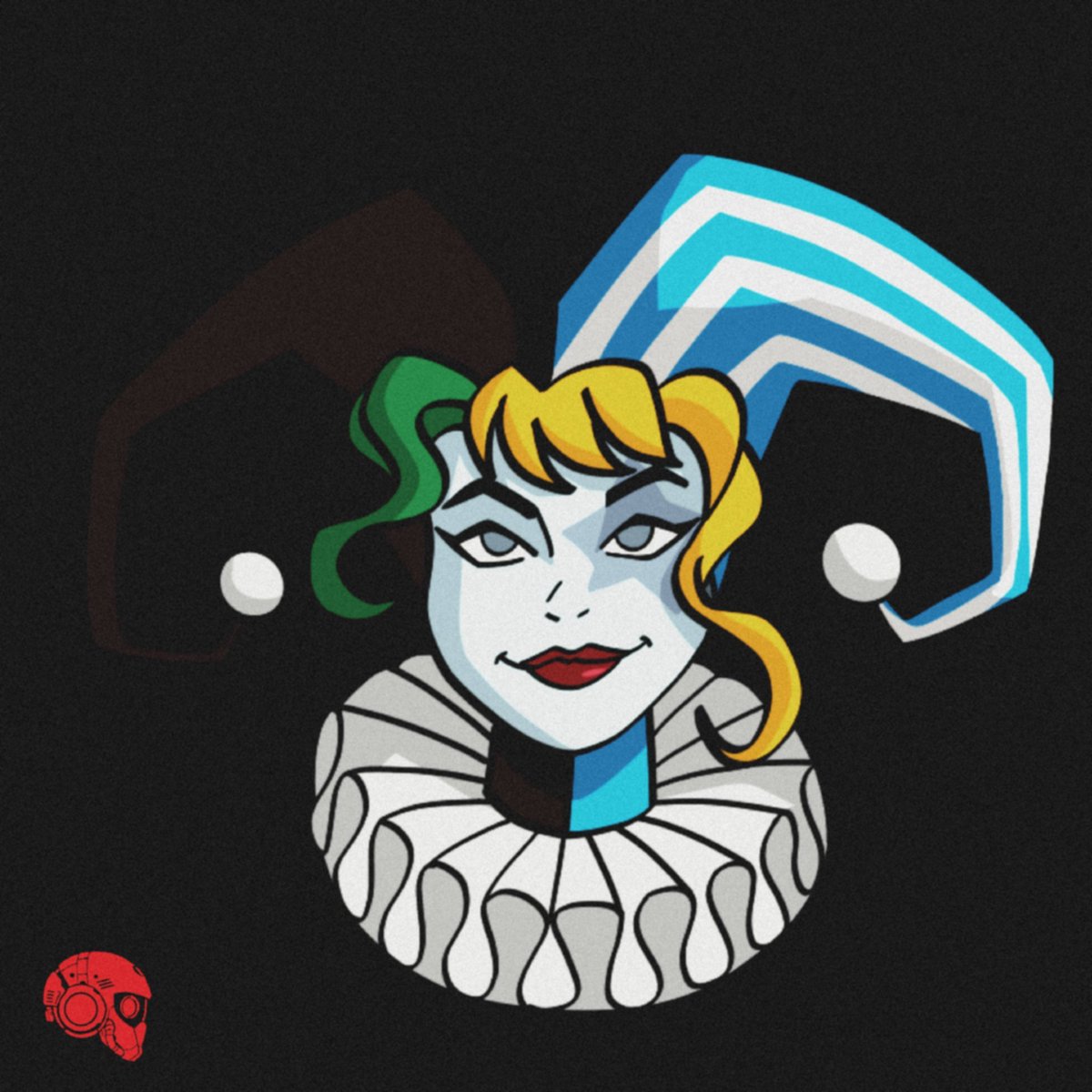 JonathanASlate1's tweet photo. OMG Jinx Quinn looks so beautiful in your art style 🤩🤩🤩 https://t.co/D191HlY1VG