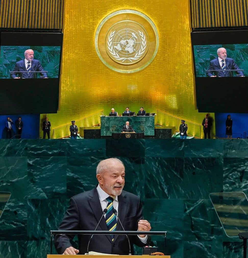 carjavi72's tweet photo. El mundo entero está urgido de más "Lulas". Ayer su discurso en la #ONU fue lúcido, brillante, digno y lleno de sabiduría. Lula 👏🏽👏🏽💪🏽✊🏽 https://t.co/BKjFTe4s7D