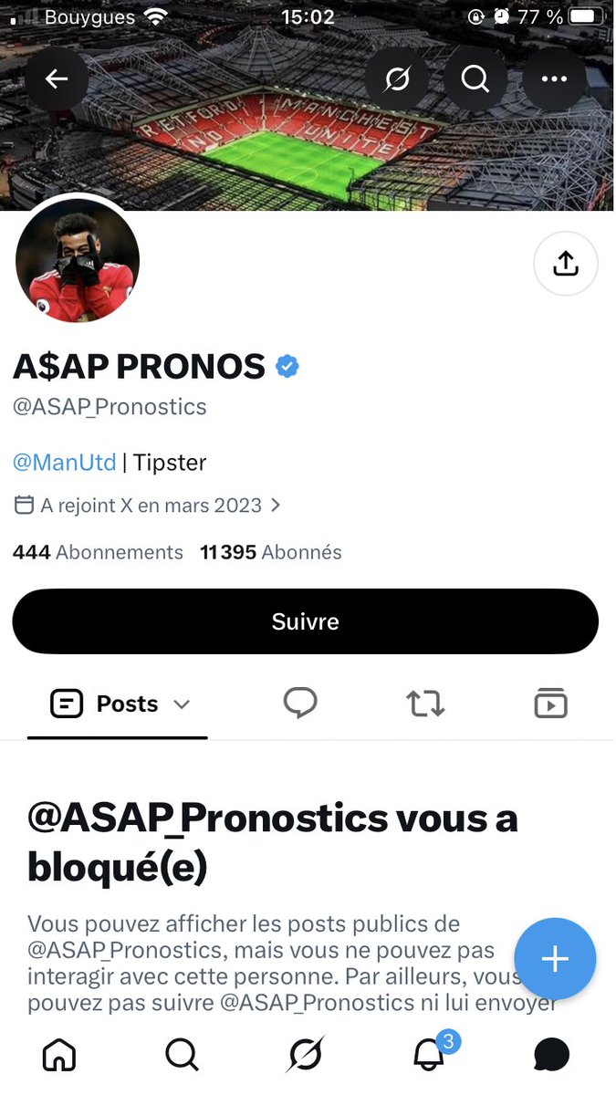 SZiroxx's tweet photo. Faites attention les gars 

Ce type vous demande des sous pour soit disant manger mais fais que de miser ne vous faites pas avoir ! https://t.co/rzPOV5kxmQ
