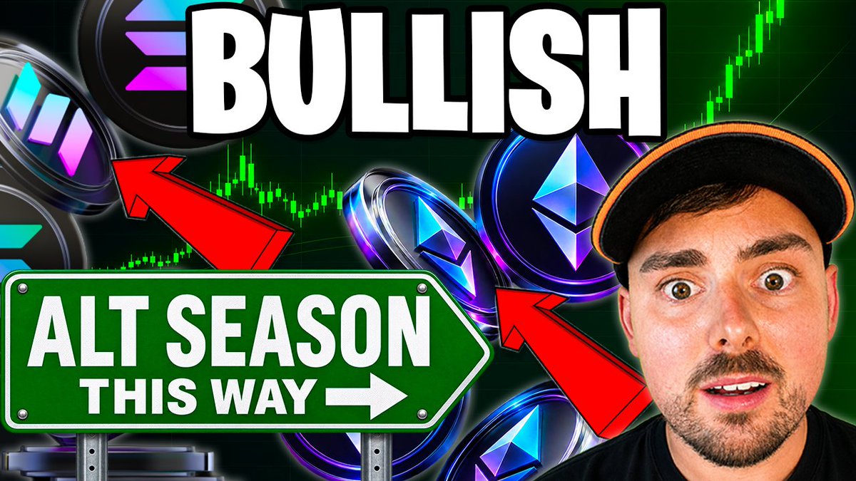 CryptoSavingExp's tweet photo. ALTCOIN SEASON IS HERE?! THIS SIGNAL IS HUGE! ETH &amp; SOL UPDATE!

WATCH NOW👇

https://t.co/shgB0eOdJF https://t.co/9S8k8uE2c9