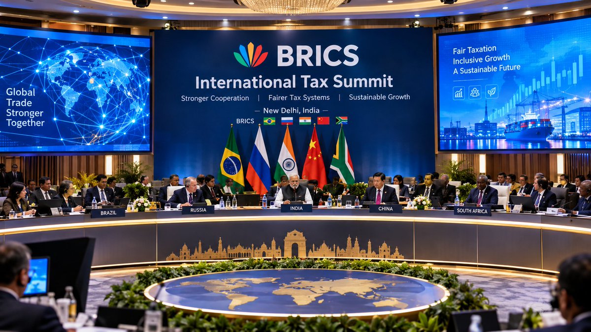 rrnewstrends's tweet photo. Global tax rules are being rewritten, and BRICS must lead! FM Nirmala Sitharaman calls for stronger Global South representation in cross-border taxation. Full analysis: https://t.co/GHg1Zn5s0D 🌐⚖️ #BRICS #TaxReform https://t.co/IUUp8Gkqi3